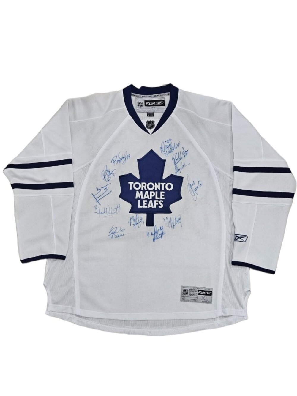 Toronto Maple Leafs Multi-Signed Reebok CCM Jersey Men's XL